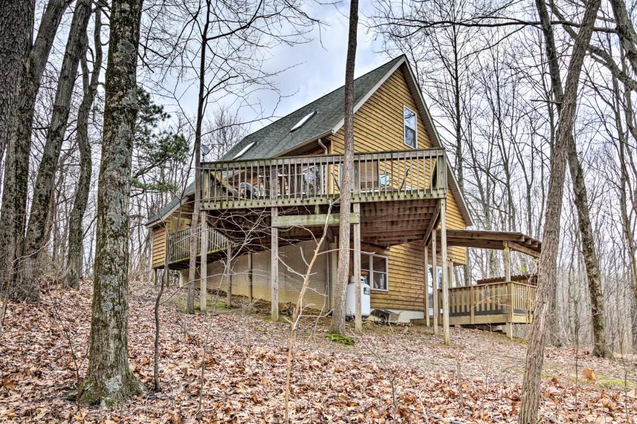 Hocking Hills Hideaway With Hot Tub, Fire Pit And Views Villa Lancaster Exterior photo